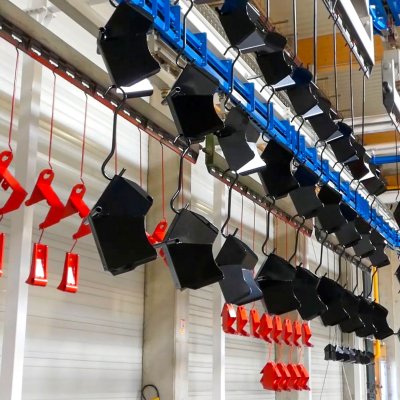 Thermolaquage sur Galvanisation